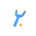 Colorful slingshot's Blue variant