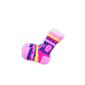 Geometric-Print Socks (Pink) NH Storage Icon.png