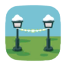 Lamppost String Lights Fence PC Icon.png