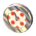 Polka-dot clock's silver nugget variant