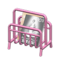 Tubular Magazine Rack (Pink - Fashion Magazine) NH Icon.png
