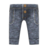 acid-washed jeans