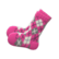 Argyle crew socks's Pink variant