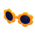 Flower Sunglasses (Orange) NH Storage Icon.png