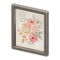 Framed Poster (Gray - Flowers) NH Icon.png