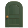 Green Wooden Door (Round) NH Icon.png