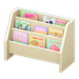 Large Magazine Rack (Ivory) NH Icon.png