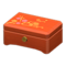 Wooden Music Box (Cherry Wood - Red Flowers) NH Icon.png