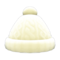 Aran-Knit Cap (White) NH Icon.png
