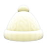Aran-knit cap