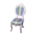 Elegant chair's White variant