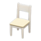 Simple Chair (White - White) NH Icon.png