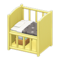 Baby Bed (Yellow - Black) NH Icon.png