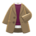 Chesterfield coat's Brown variant