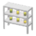 Glowing-Moss-Jar Shelves's White variant