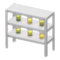 Glowing-Moss-Jar Shelves (White) NH Icon.png