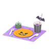 spooky table setting