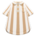 Vertical-stripes shirt's Beige variant