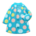 Dotted raincoat's Turquoise variant