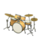 Drum Set (Natural Wood - Smooth White) NH Icon.png