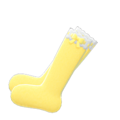 Frilly Knee-High Socks (Yellow) NH Icon.png