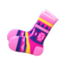 geometric-print socks