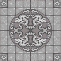 Texture of imperial tile