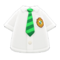 Short-Sleeved Uniform Top (Green Necktie) NH Icon.png
