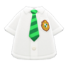 Short-Sleeved Uniform Top (Green Necktie) NH Icon.png