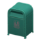 Steel Trash Can (Green - Bottles & Cans) NH Icon.png