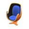 Artsy Chair (Orange - Blue) NH Icon.png