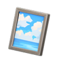 Framed Photo (Silver - Ocean Photo) NH Icon.png