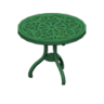iron garden table