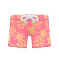 Pineapple Aloha Shorts (Pink) NH Icon.png