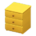 Simple small dresser's Yellow variant