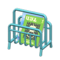 Tubular Magazine Rack (Blue - Design Magazine) NH Icon.png