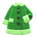 Animal-Print Coat (Green) NH Icon.png