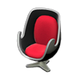Artsy Chair (Silver - Red) NH Icon.png