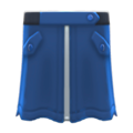 Bomber-Style Skirt (Blue) NH Icon.png