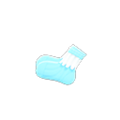 Frilly Socks (Blue) NH Storage Icon.png
