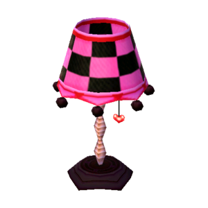 Lovely Lamp (Pink and Black - Pink and Black) NL Model.png