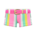 Striped shorts's Pink variant