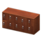 Wooden Locker (Dark Brown) NH Icon.png