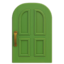Green-Apple Common Door (Round) NH Icon.png