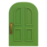 Green-Apple Common Door (Round) NH Icon.png