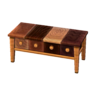 Modern wood table