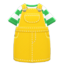 Overall Dress (Yellow) NH Icon.png