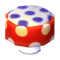 Polka-Dot Stool (Red and White - Grape Violet) NL Model.png