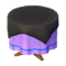 Round-Cloth Table (Black - Purple) NL Model.png