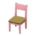 Simple Chair's Pink variant